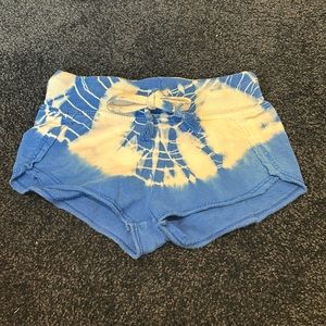 T2Love Blue & White Tie Dye Girls Shorts Size 2